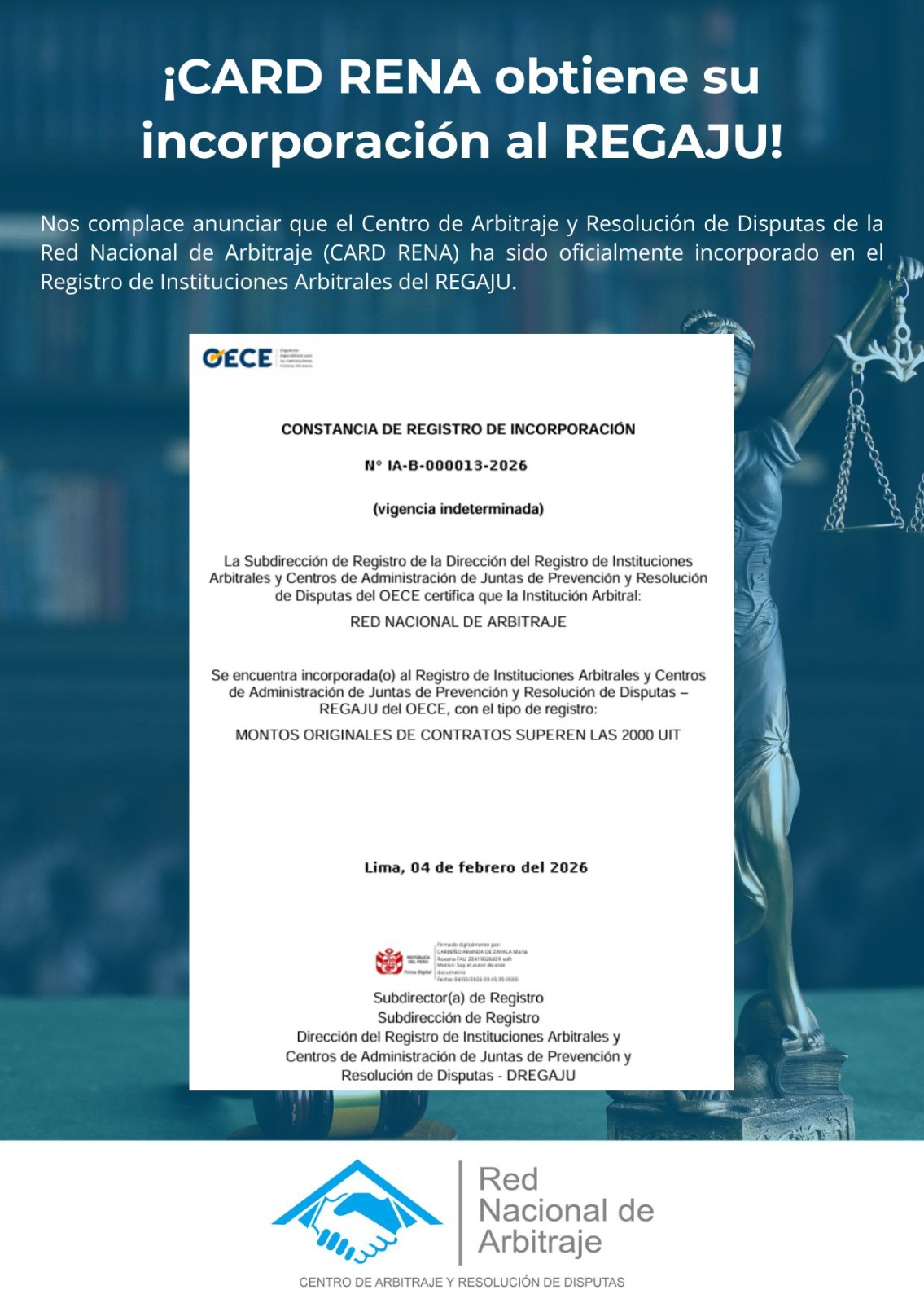 Aviso importante